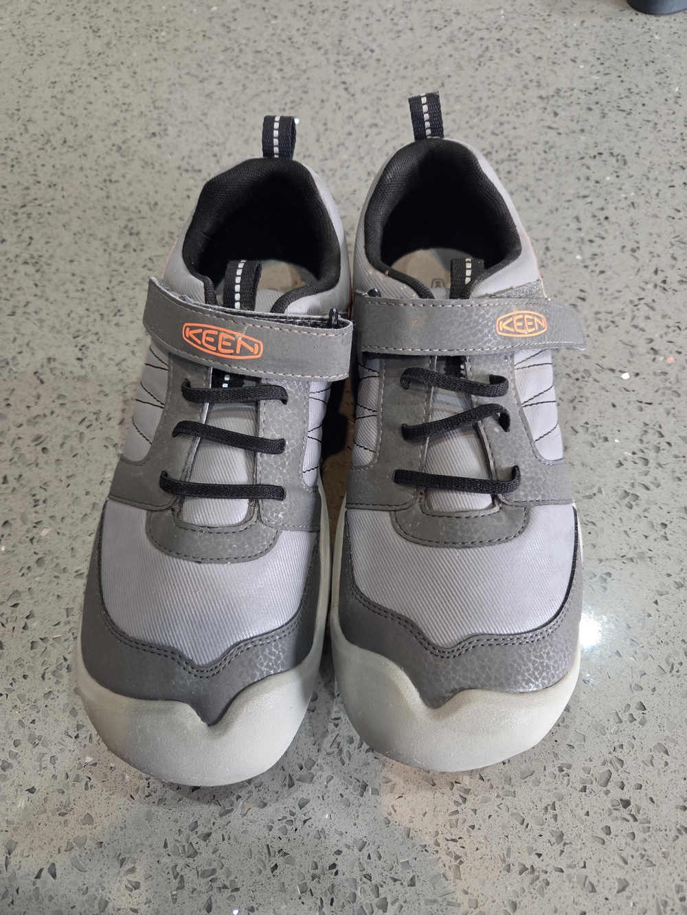 KEEN Kids' Gray Slip-On Athletic Shoes - Comfortable Everyday Wear